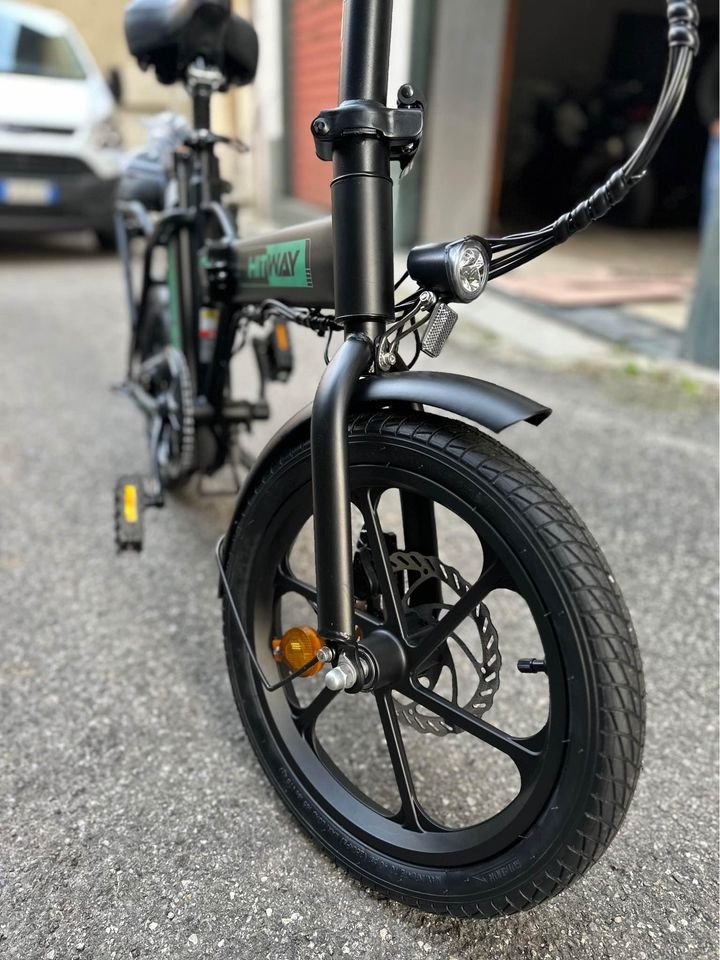 HITWAY Electric Bicycle - Foldable E-bike - 16 Inch - 250W - 8.4Ah - for Adults.