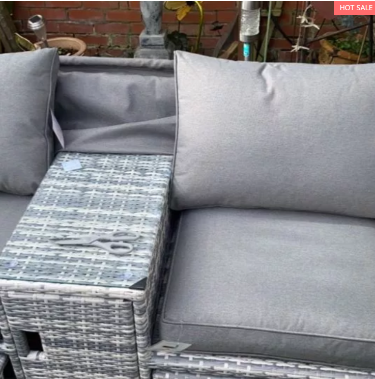 Outdoor 3 pieces outdoor PE rattan patio furniture