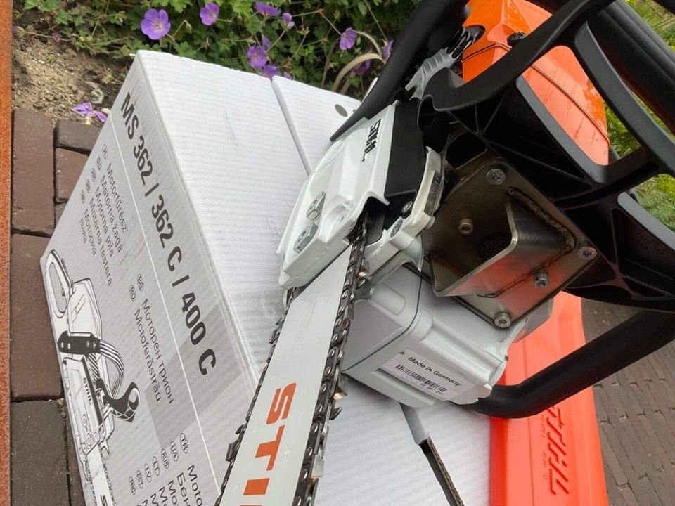 Stihl MS 362 C M-Tronic getuned mit Egan Straight Shot Performance Muffler!