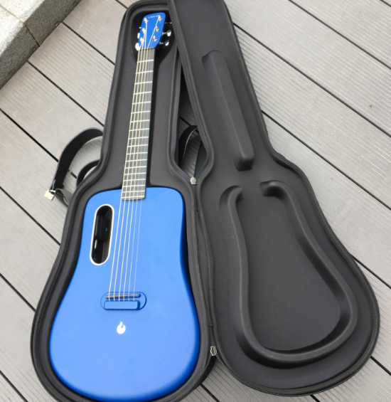 LAVA ME 2 Carbon Fiber Guitar 36 Electric Travel Guitar with Pack Plectrum & Charging Cable