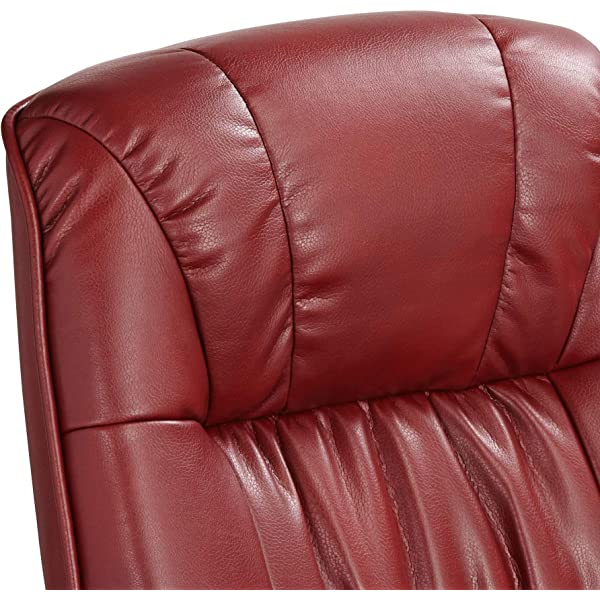 Newport Taupe Swivel Recliner and Slanted Ottoman