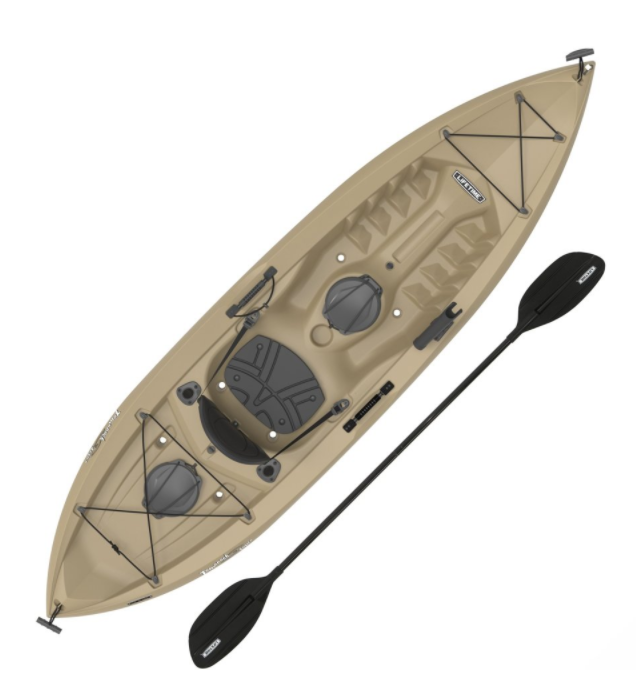 LIFETIME TIOGA 100 SIT-ON-TOP KAYAK (PADDLE INCLUDED)