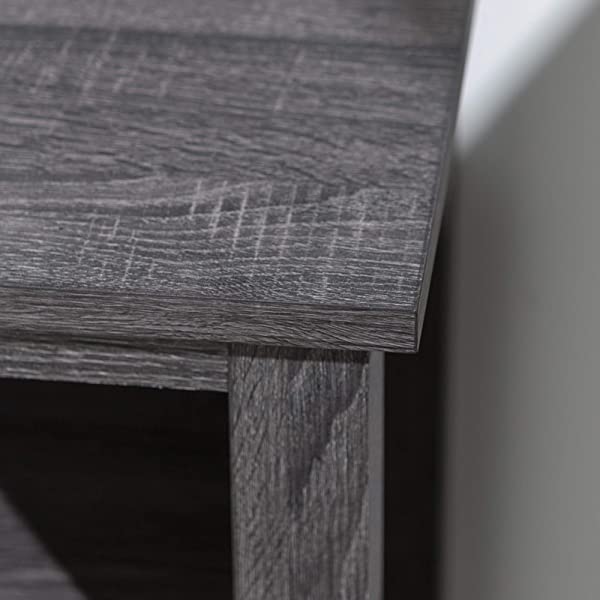 Walker Edison Wren Classic 4 Cubby TV Stand for TVs up to 65 Inches, 58 Inch, Black Black 58 InchTV Stand